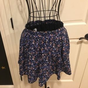 Forever 21 Floral Print Skirt Size M